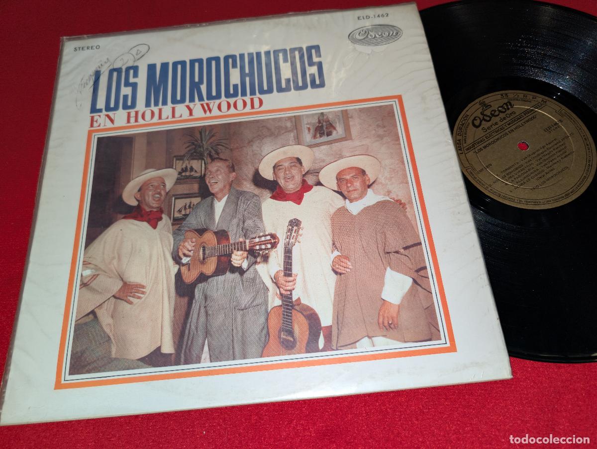 Discos de vinilo: LOS MOROCHUCOS En Hollywood LP 1965 Odeon PERU - Foto 1