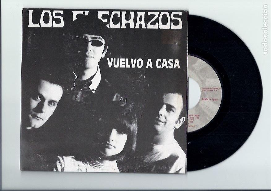 Discos de vinilo: LOS FLECHAZOS. Vuelvo a casa (vinilo single 1993) - Foto 1