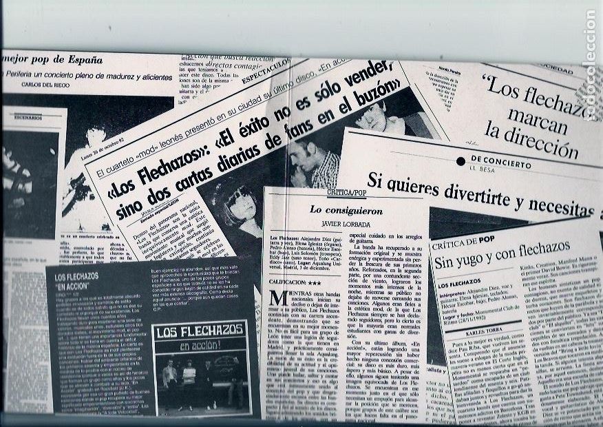 Discos de vinilo: LOS FLECHAZOS. Vuelvo a casa (vinilo single 1993) - Foto 3