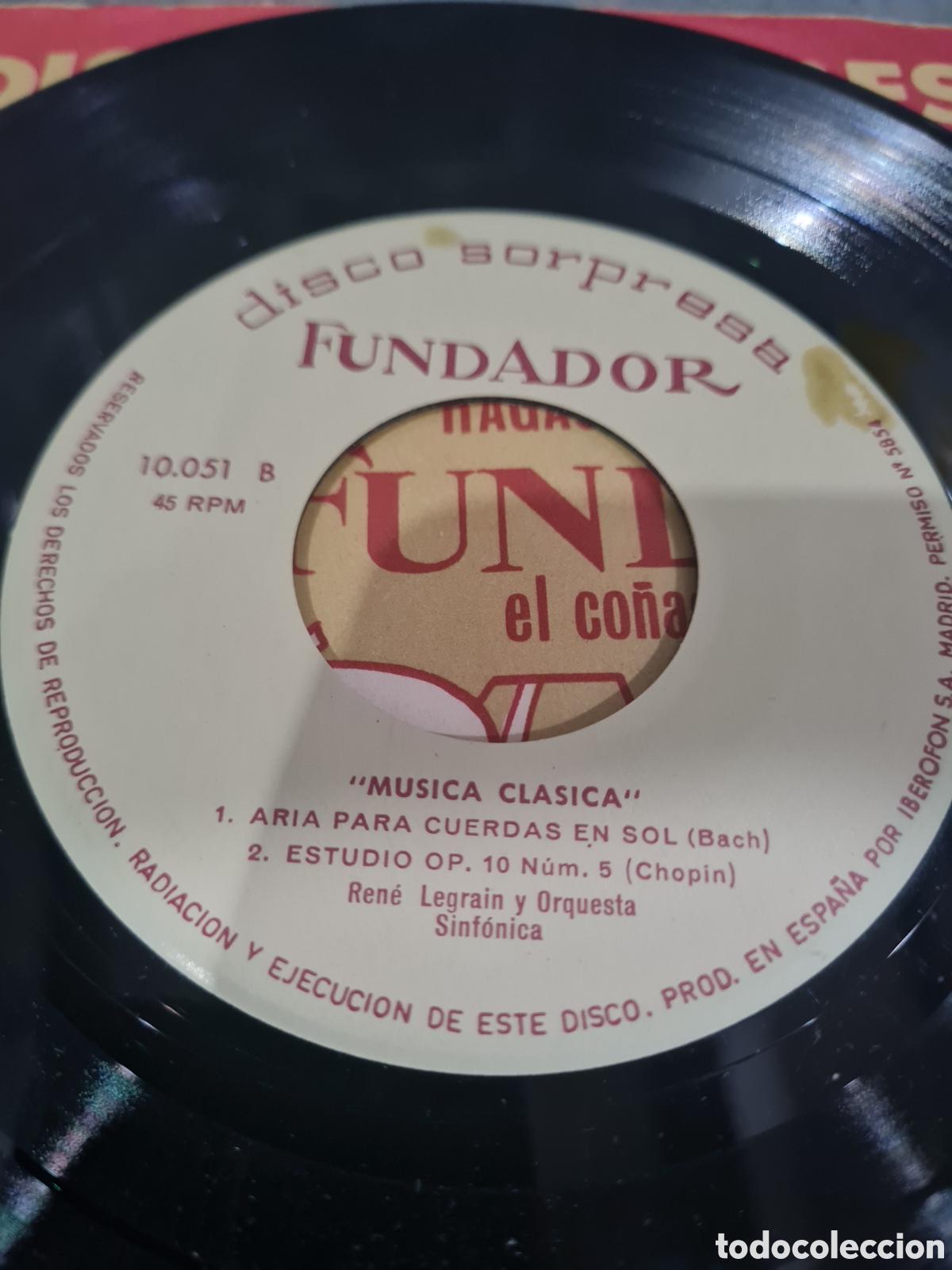Discos de vinilo: DISCO SORPRESA FUNDADOR - Foto 4