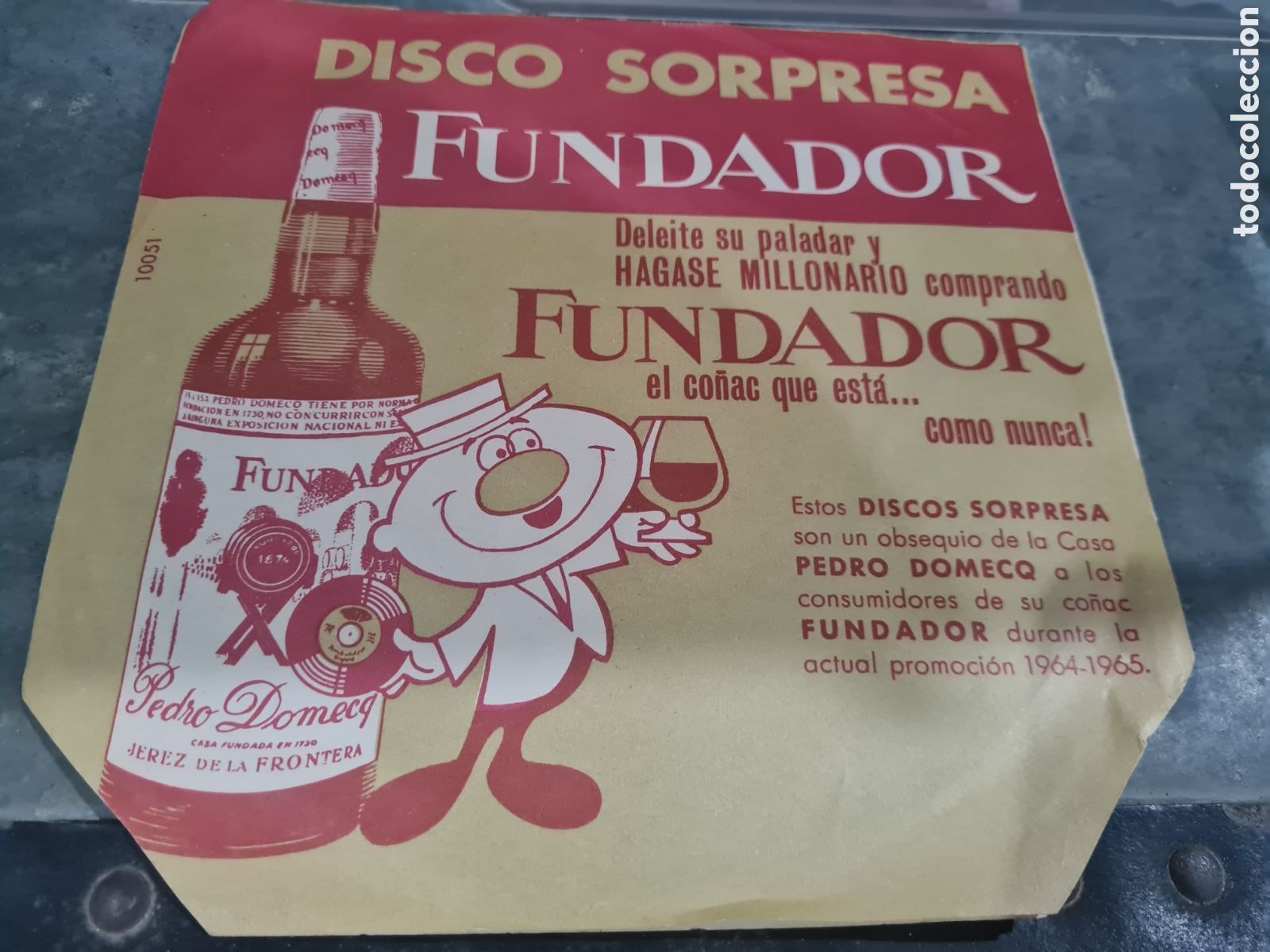 Discos de vinilo: DISCO SORPRESA FUNDADOR - Foto 1
