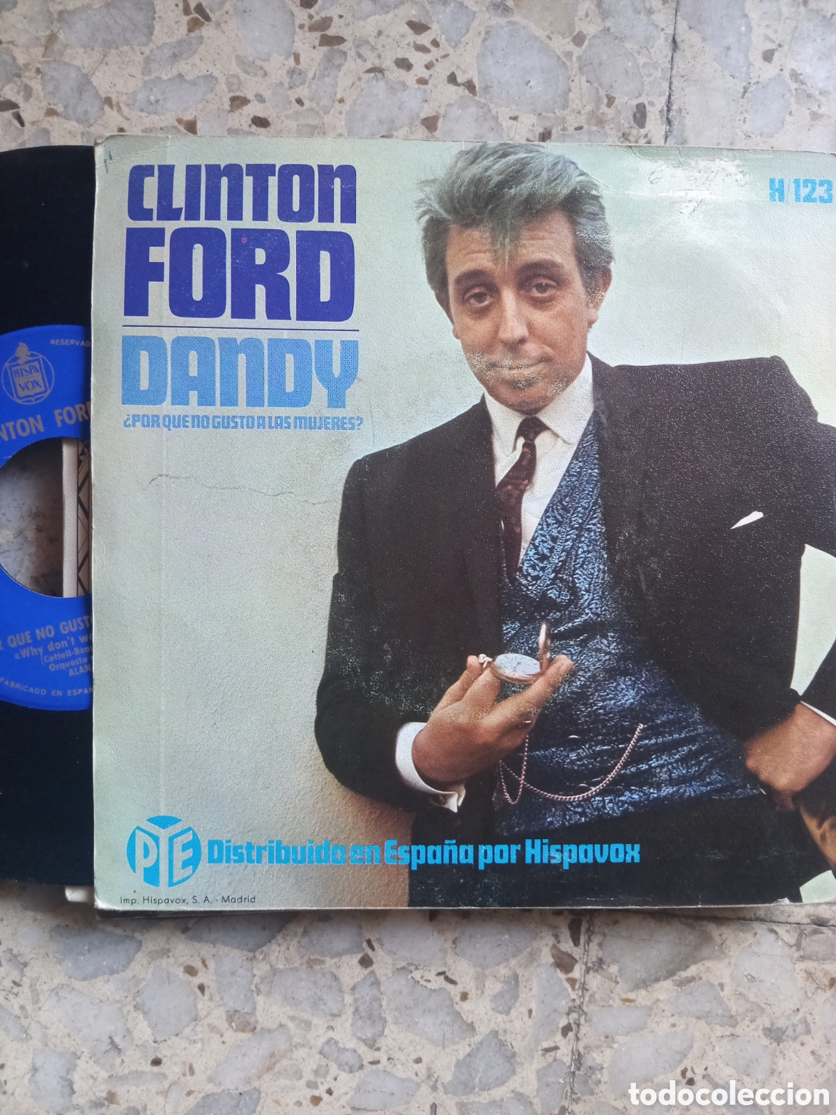 Discos de vinilo: SGL CLINTON FORD DANDY HISPAVOX 1966 - Foto 2