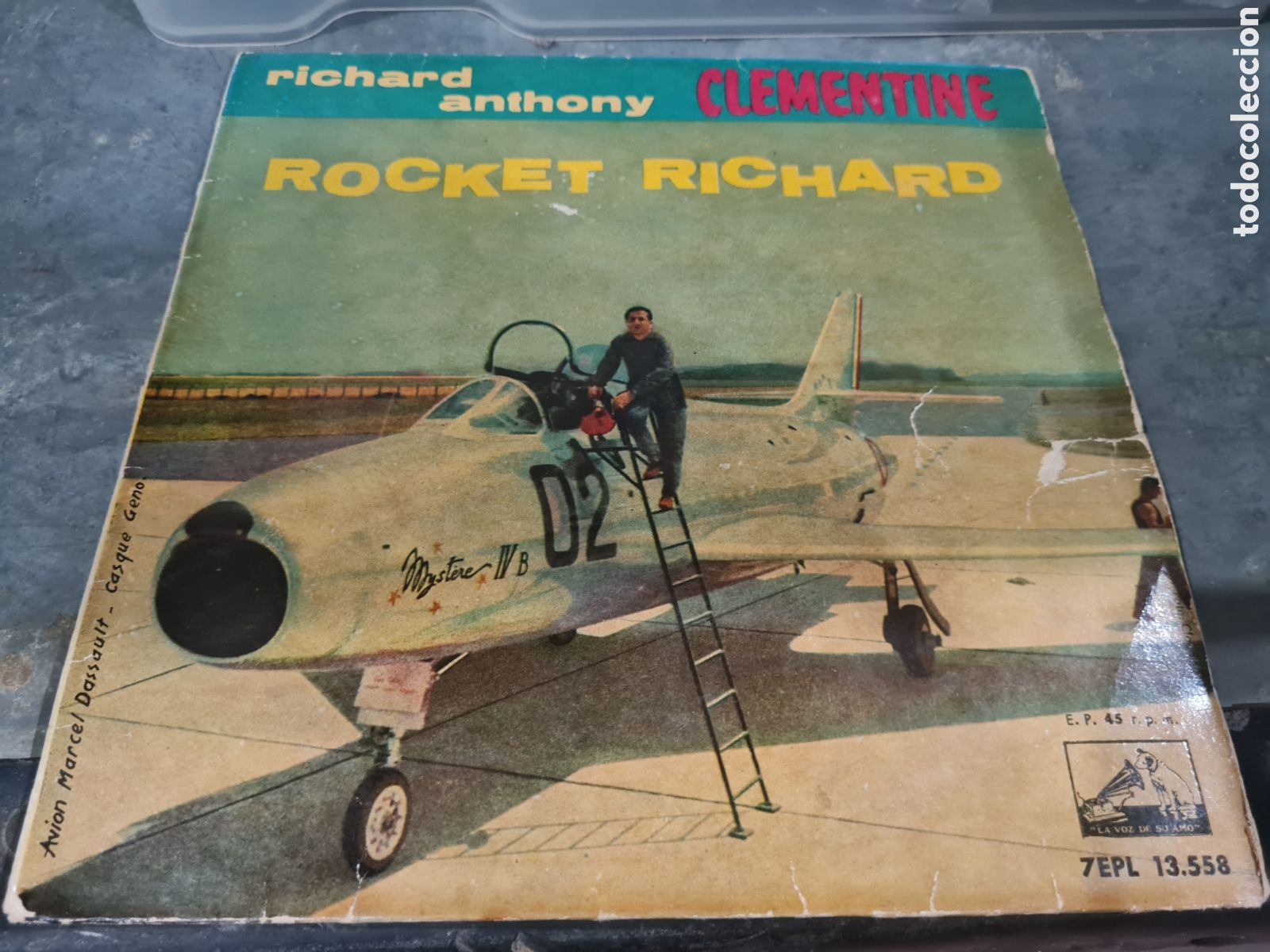 Discos de vinilo: RICHARD ANTHONY SINGELS,1961 - Foto 1