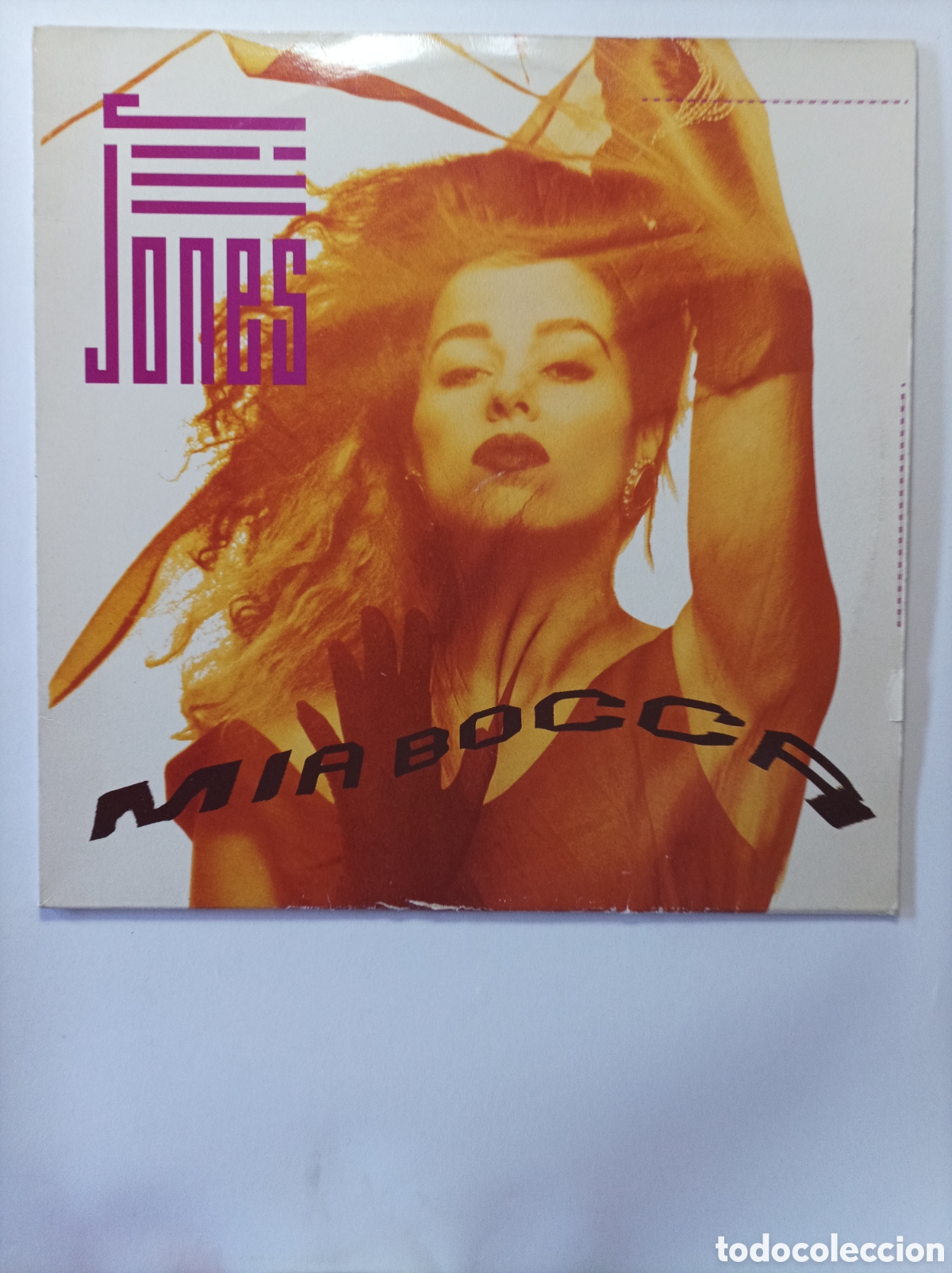 Discos de vinilo: JILL JONES. MIA BOCCA. WARNER. MAXI SINGLE DISCO VINILO. - Foto 1