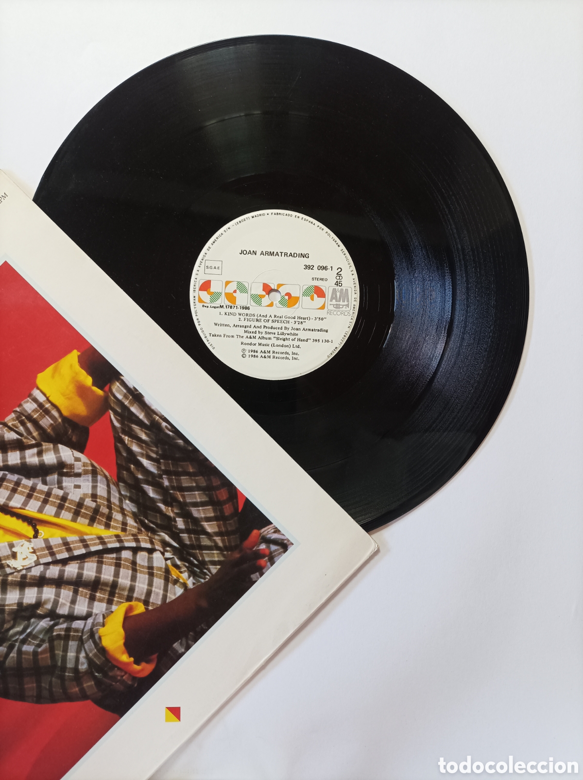Discos de vinilo: JOAN ARMATRADING. MAXI SINGLE DISCO VINILO. - Foto 3