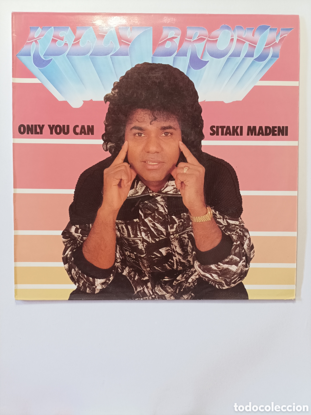 Discos de vinilo: KELLY BROWN. MAX MUSIC. MAXI SINGLE DISCO VINILO. - Foto 1