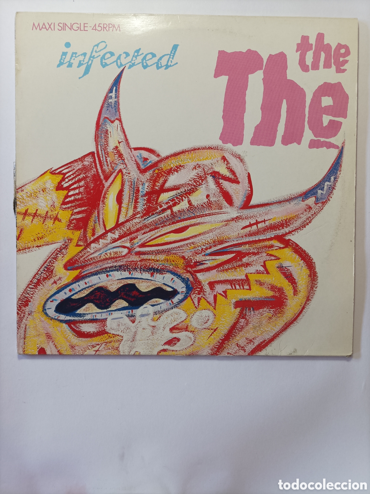 Discos de vinilo: THE THE. INFECTED. EPIC. MAXI SINGLE DISCO VINILO. - Foto 1