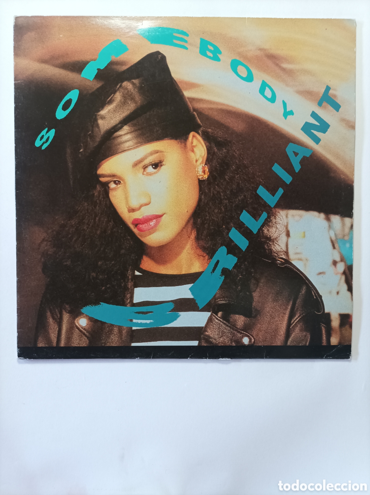 Discos de vinilo: BRILLIANT. SOMEBODY. WEA. MAXI SINGLE DISCO VINILO. - Foto 1