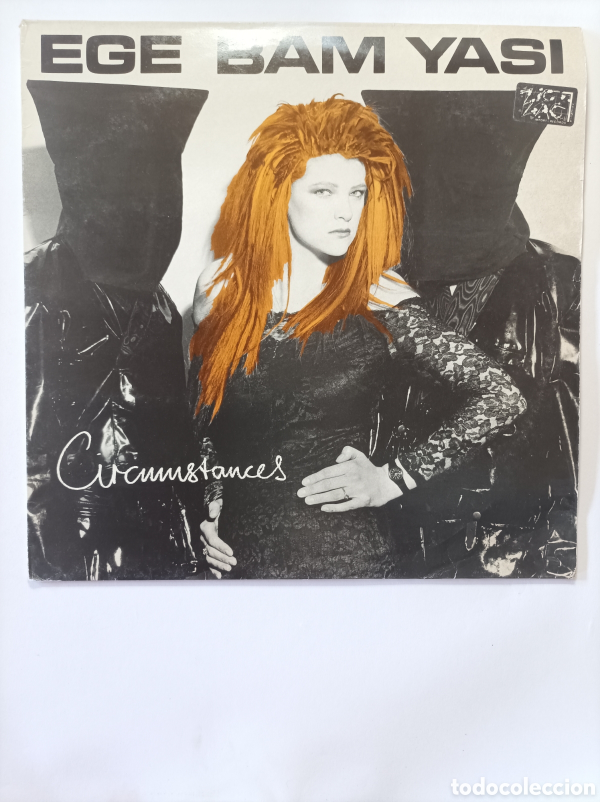 Discos de vinilo: EGE BAM YASI. CIRCUNSTANCES. MAXI SINGLE DISCO VINILO. - Foto 1
