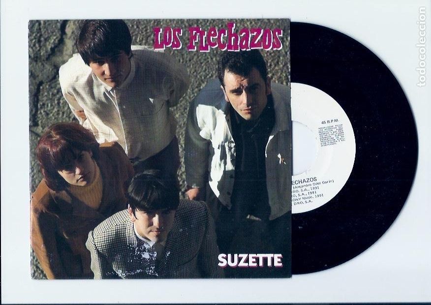 Discos de vinilo: LOS FLECHAZOS. Suzette (vinilo single 1991) - Foto 1