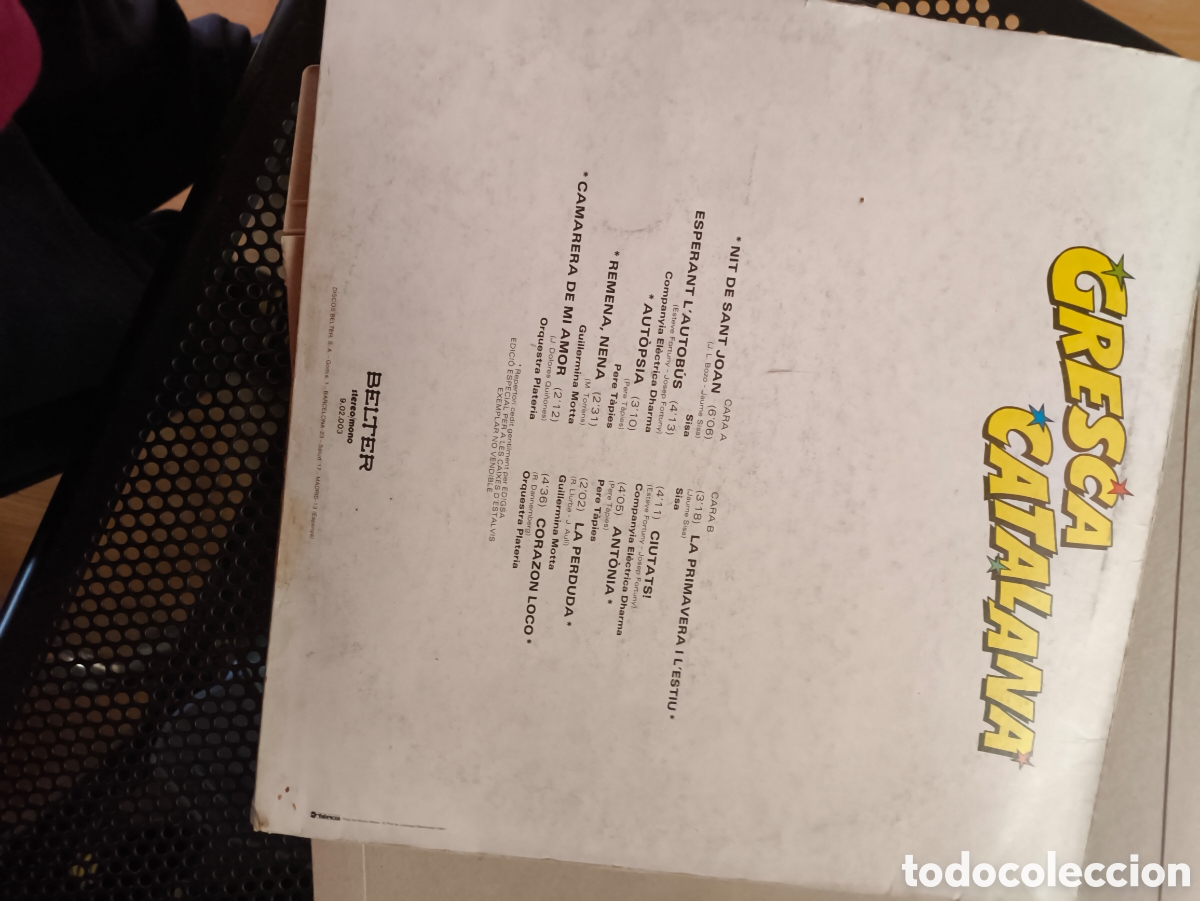 Discos de vinilo: Gresca catalana.loye.G.n.60 - Foto 2
