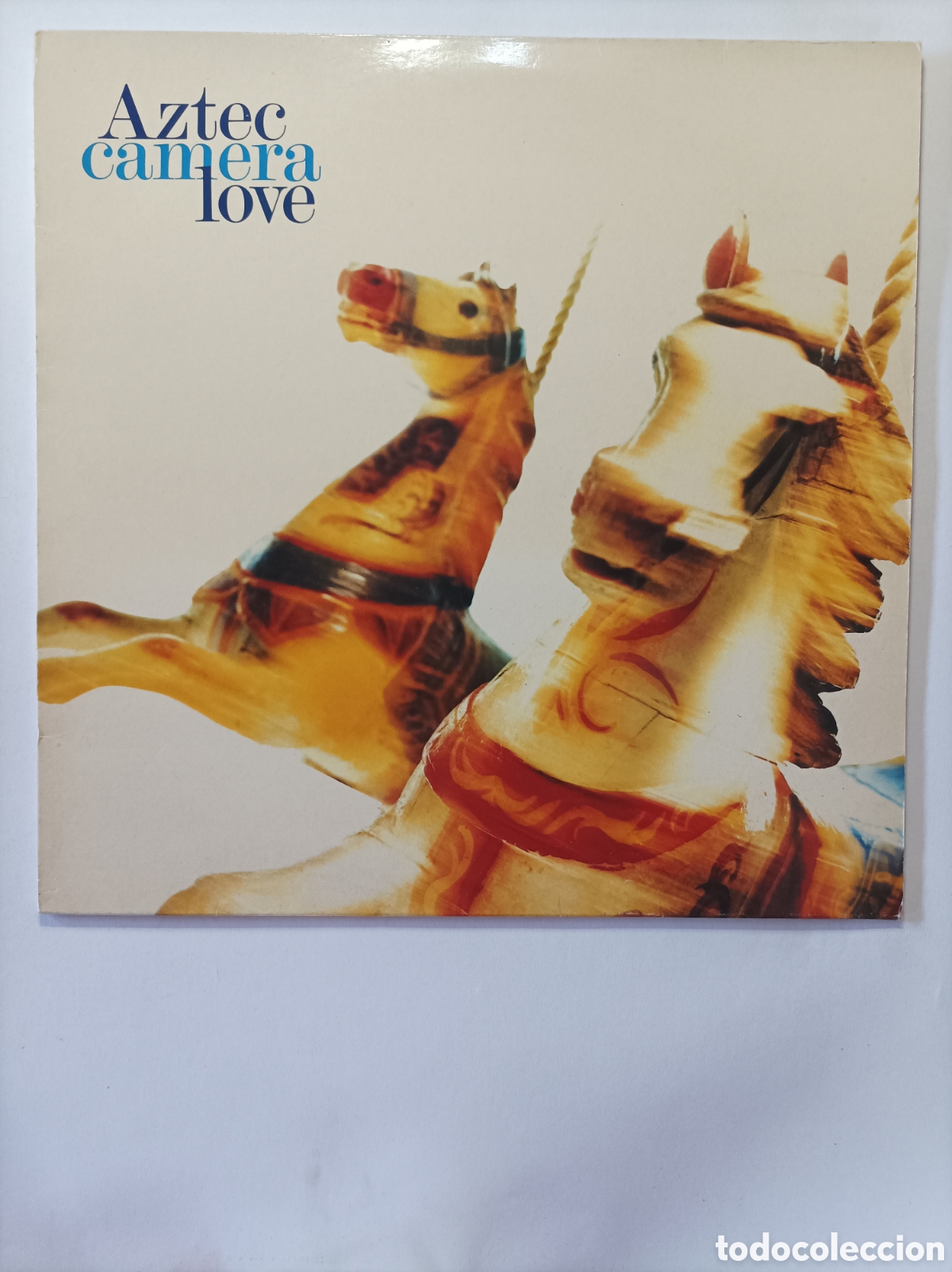 Discos de vinilo: AZTEC CAMERA. LOVE. WEA. DISCO VINILO ANTIGUO. - Foto 1