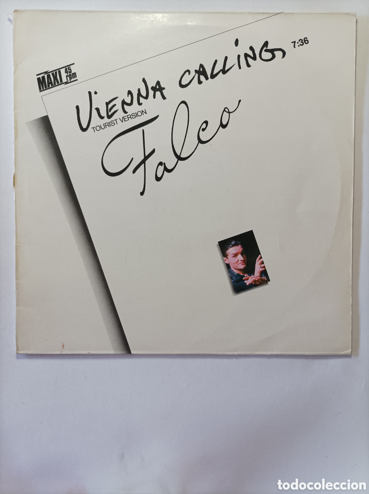 Discos de vinilo: FALCO. VIENNA CALLING. A&M RECORDS. MAXI SINGLE DISCO VINILO. - Foto 1
