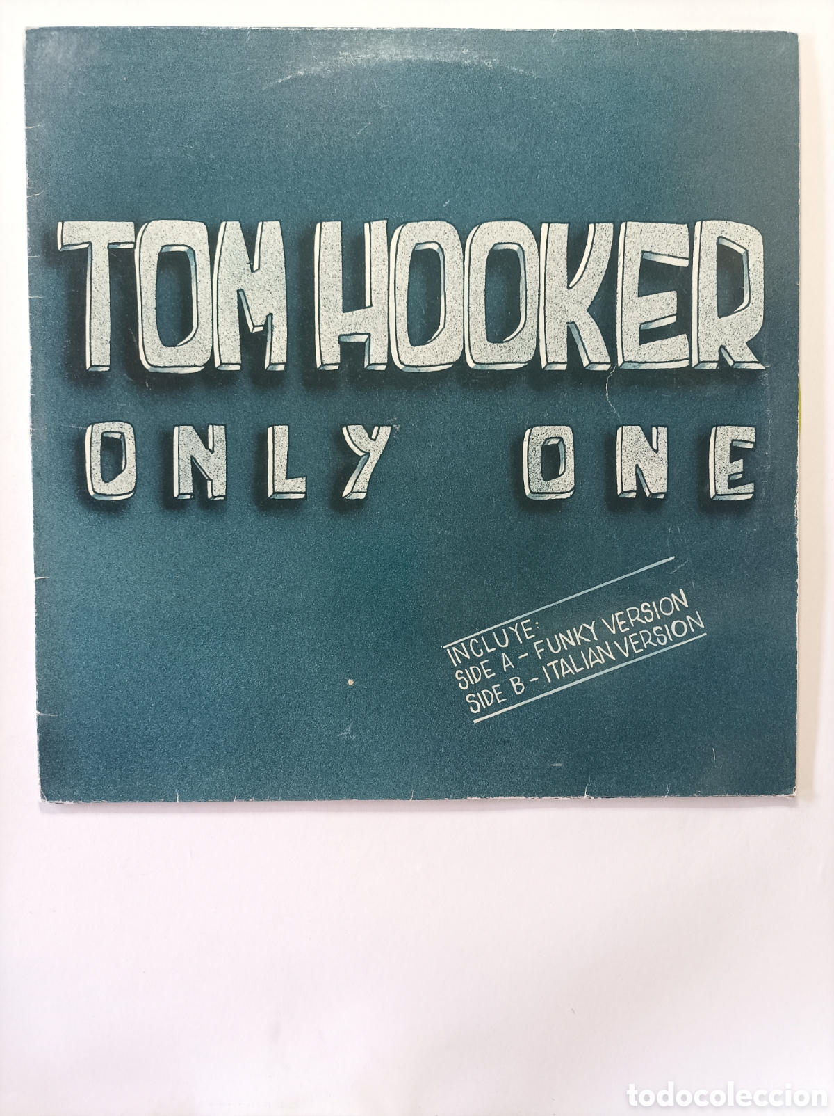 Discos de vinilo: TOM HOOKER. ONLY ONE. JUMP. MAXI SINGLE DISCO VINILO AMARILLO. - Foto 1