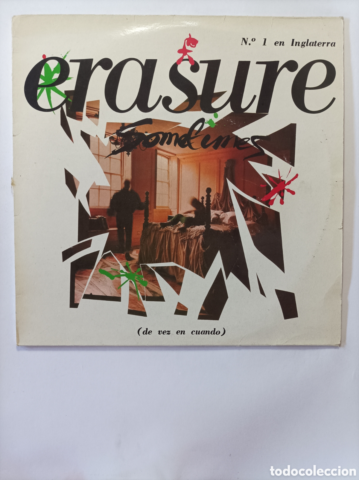 Discos de vinilo: ERASURE. SOMETIMES. MUTE RECORDS. MAXI SINGLE DISCO VINILO. - Foto 1