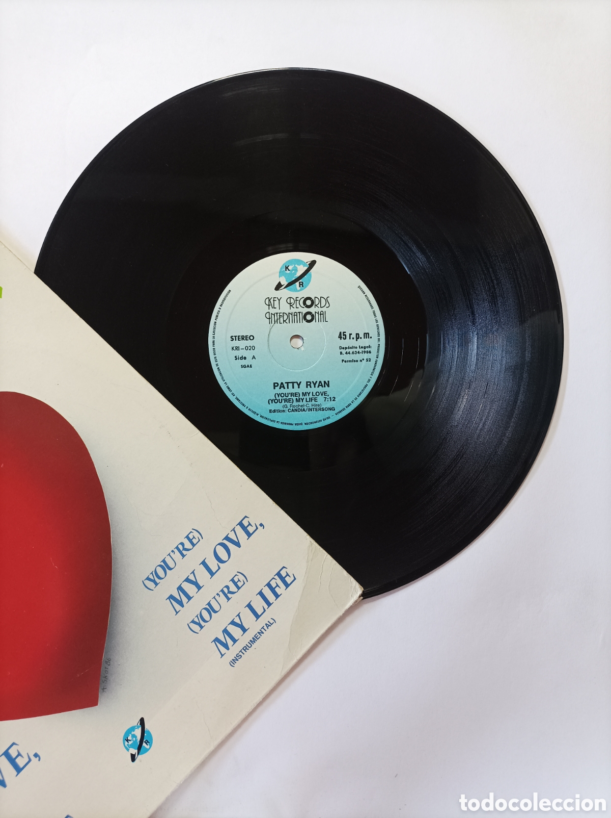 Discos de vinilo: PATTY RYAN. KEY RECORDS. MAXI SINGLE DISCO VINILO. - Foto 3