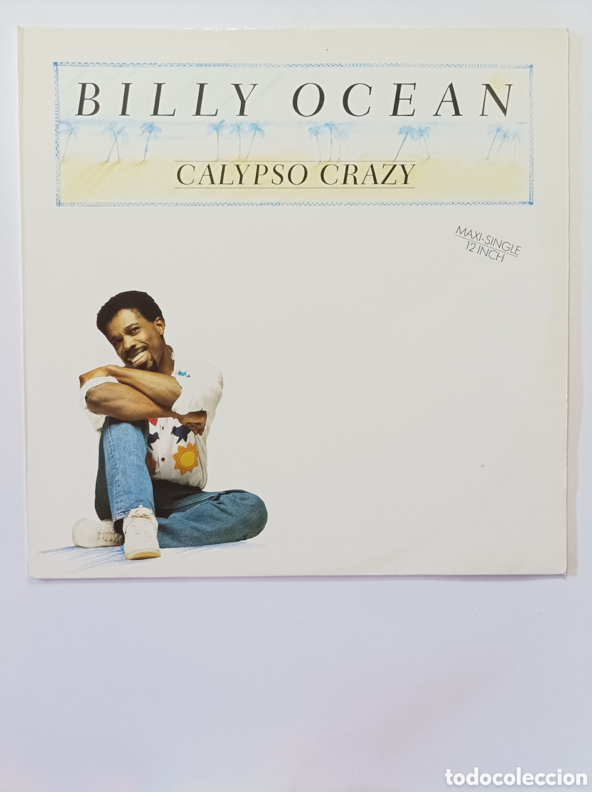 Discos de vinilo: BILLY OCEAN. CALYPSO CRAZY. MAXI SINGLE DISCO VINILO. - Foto 1