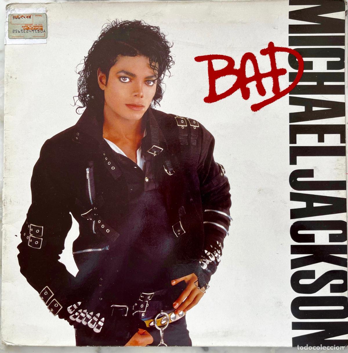 Discos de vinilo: MICHAEL JACKSON, BAD. LP ESPA&Ntilde;A CON PORTADA DOBLE - Foto 1