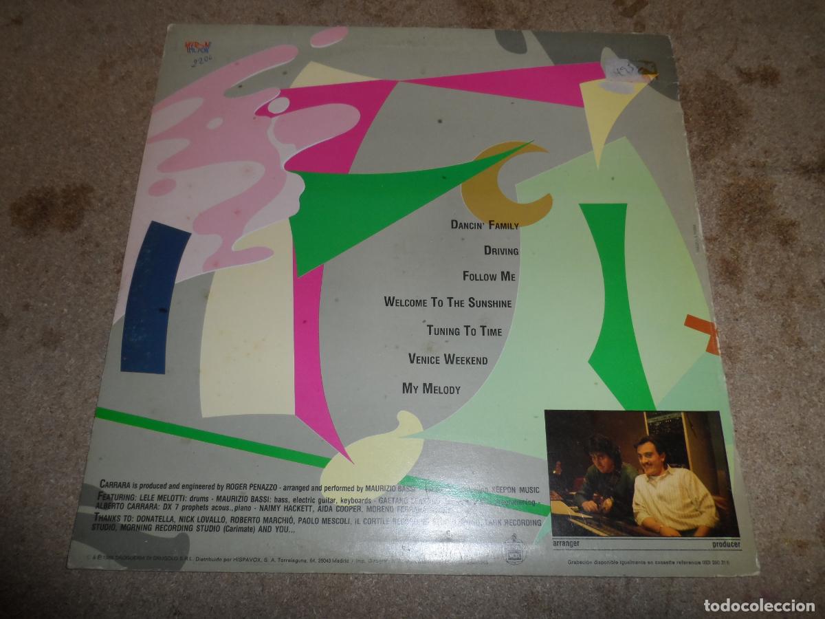 Discos de vinilo: Carrara &ndash; My Melody (SPAIN 1985) - Foto 2