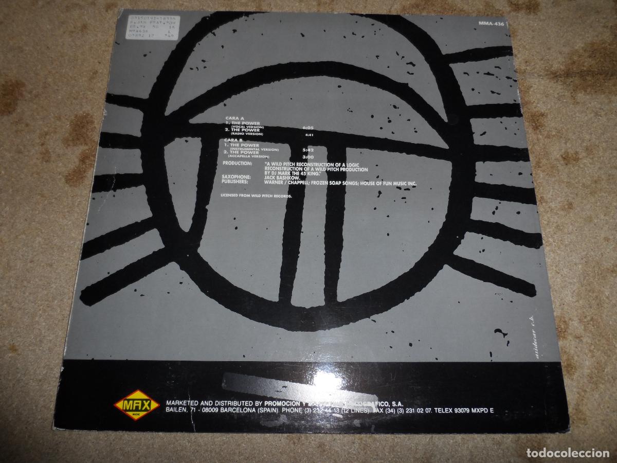 Discos de vinilo: THE POWER JAM - THE POWER (SPAIN 1990) - Foto 2