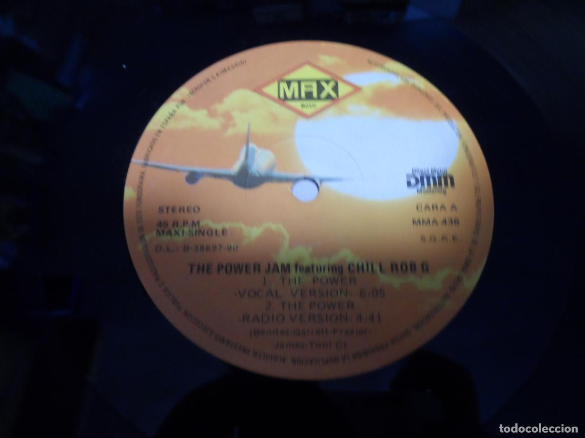 Discos de vinilo: THE POWER JAM - THE POWER (SPAIN 1990) - Foto 3