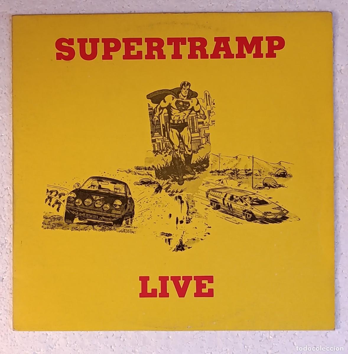 Discos de vinilo: Supertramp. Live(bootleg) - Foto 1