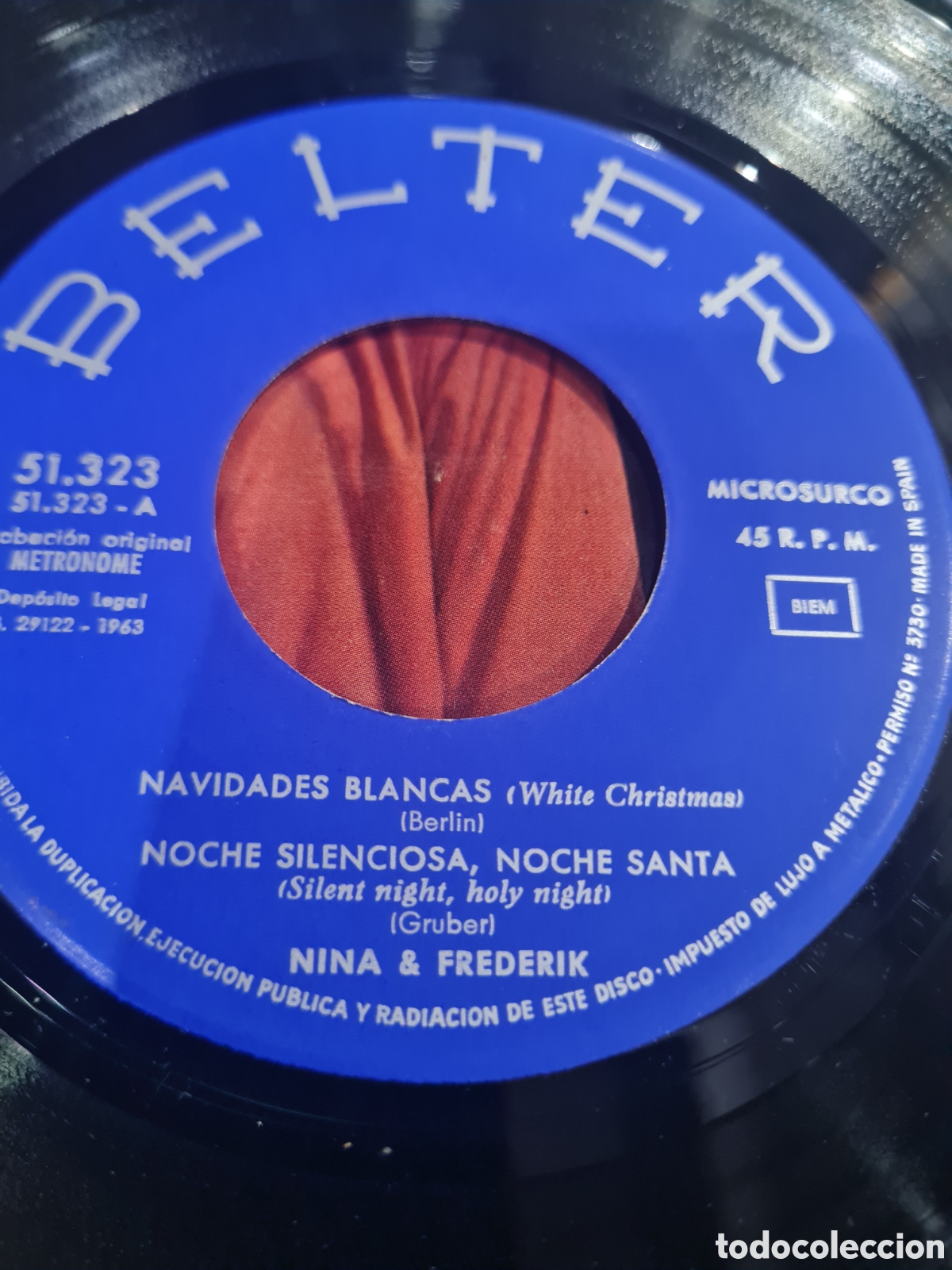 Discos de vinilo: NINA&FREDERIK SINGELS,1963 - Foto 2