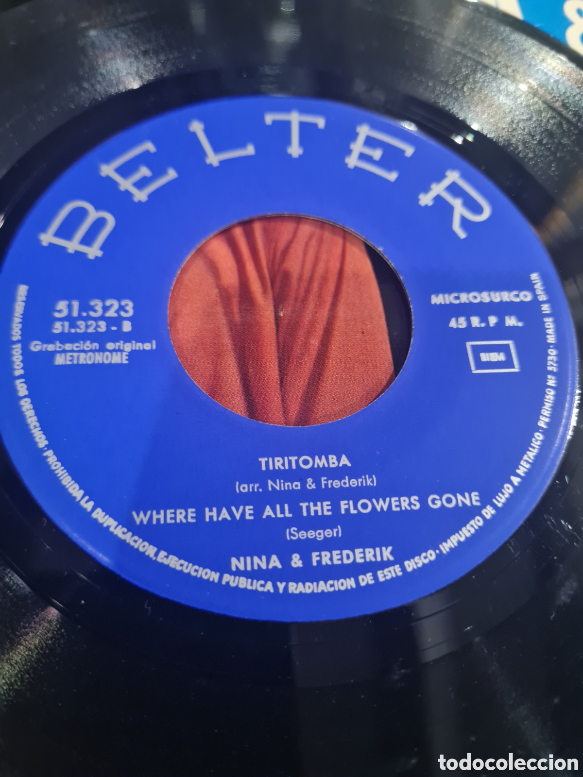 Discos de vinilo: NINA&FREDERIK SINGELS,1963 - Foto 3