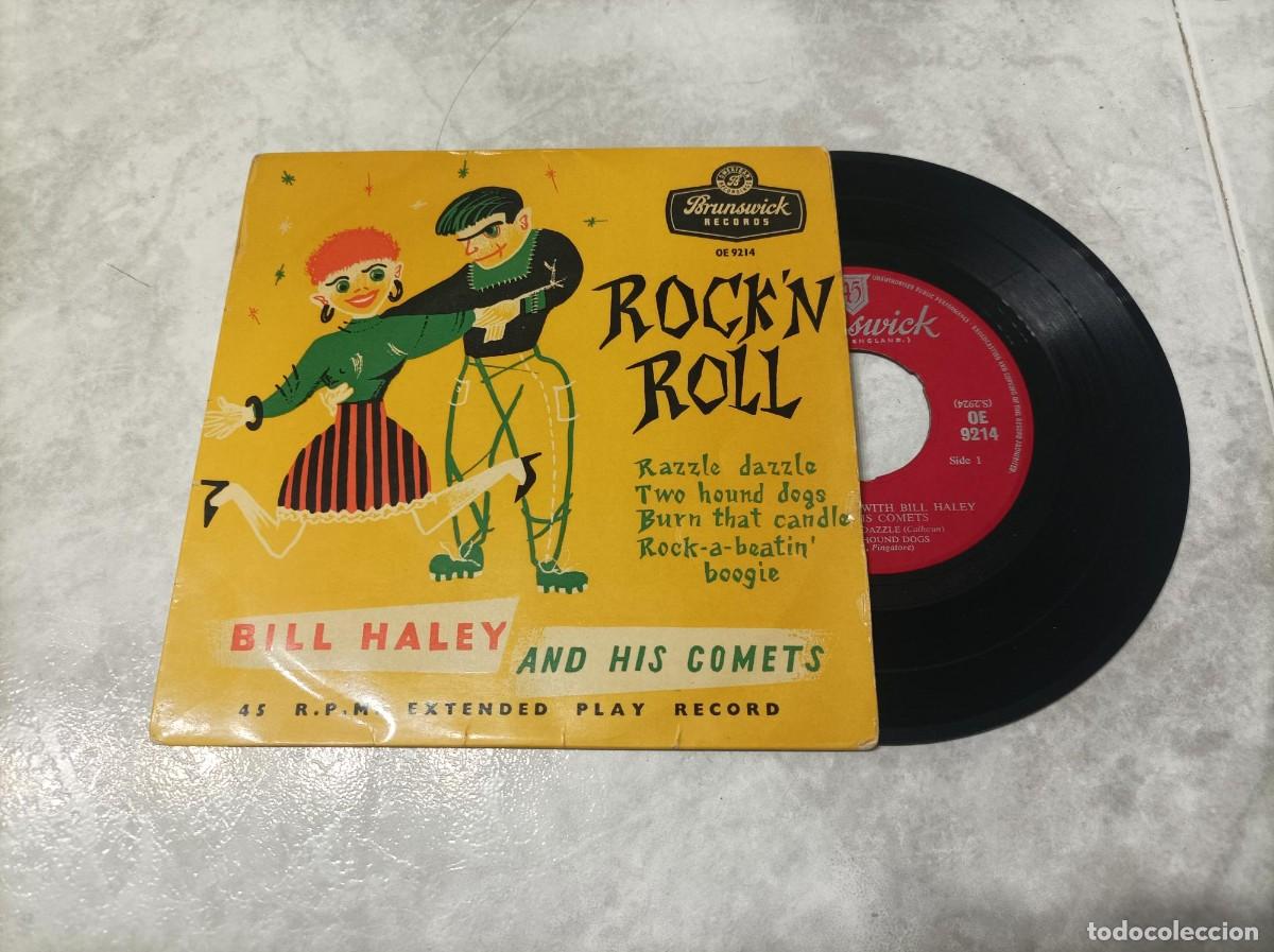 Discos de vinilo: Bill Haley rock and roll ep UK - Foto 1