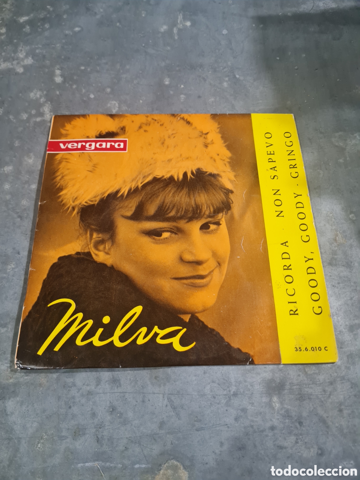 Discos de vinilo: MILVA SINGELS VERGARA 1943 - Foto 1