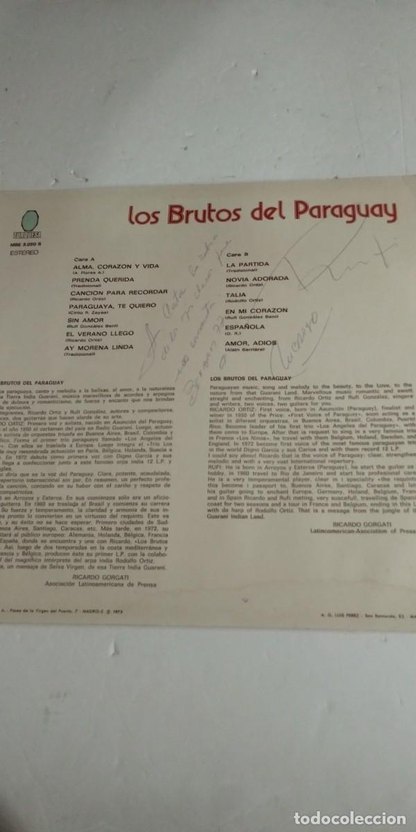 Discos de vinilo: Los Brutos del Paraguay - Foto 2