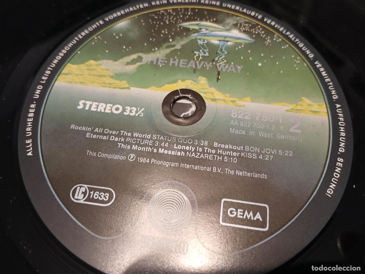 Discos de vinilo: The Heavy Way (1984) LP disco vinilo - Foto 2