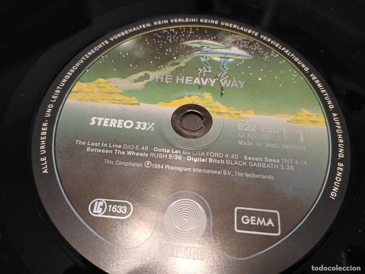 Discos de vinilo: The Heavy Way (1984) LP disco vinilo - Foto 3
