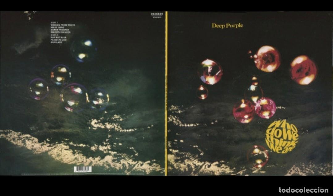 Discos de vinilo: DEEP PURPLE LP WHO DO WE THINK WE ARE ! - Foto 3