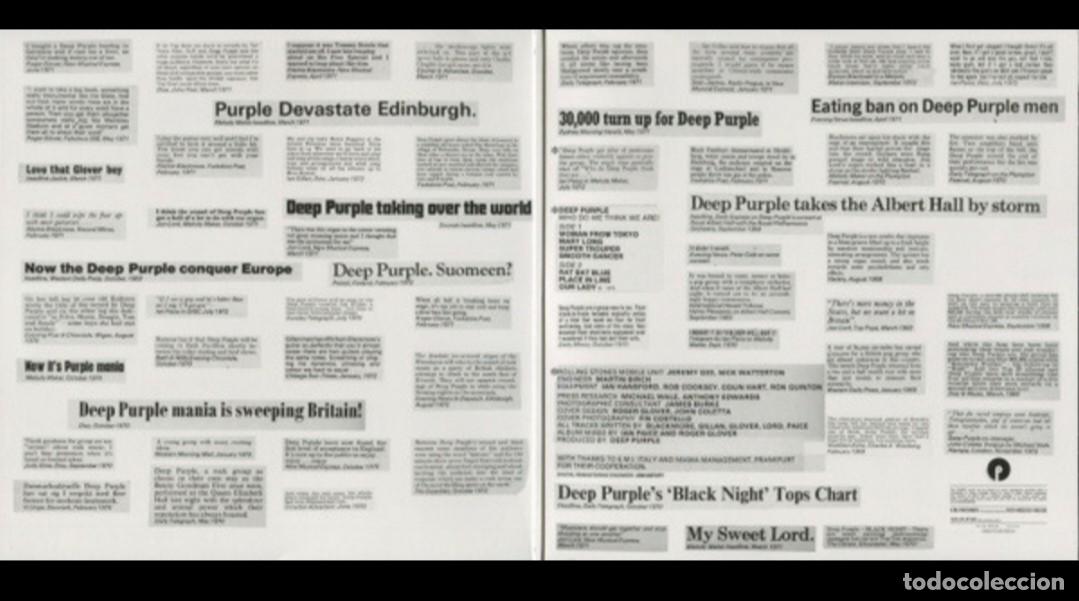 Discos de vinilo: DEEP PURPLE LP WHO DO WE THINK WE ARE ! - Foto 4