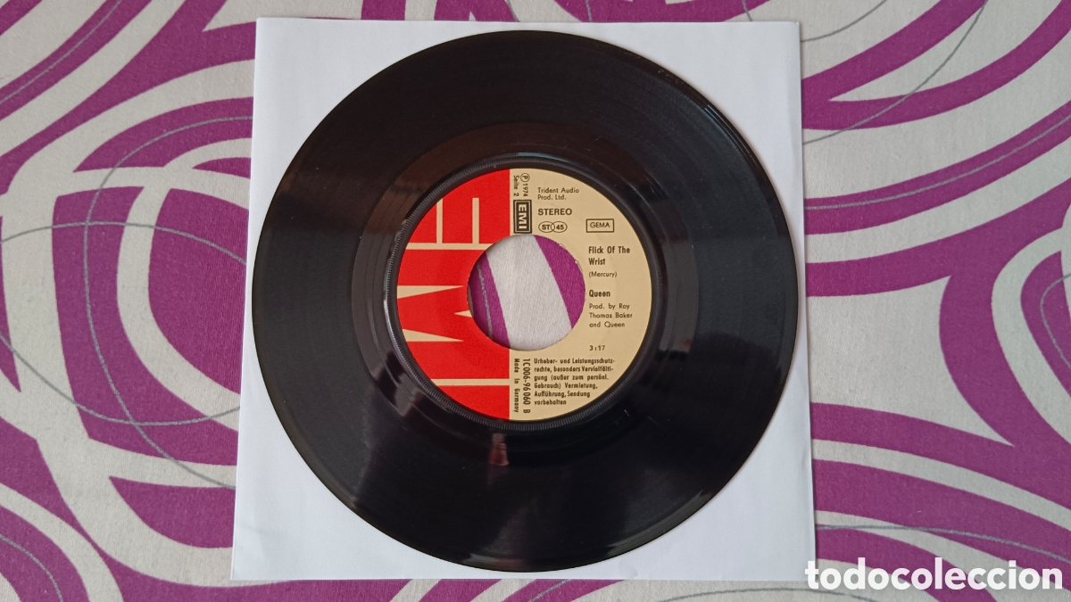 Discos de vinilo: Queen &ndash; Killer Queen 7&rdquo; Alemania - Foto 4