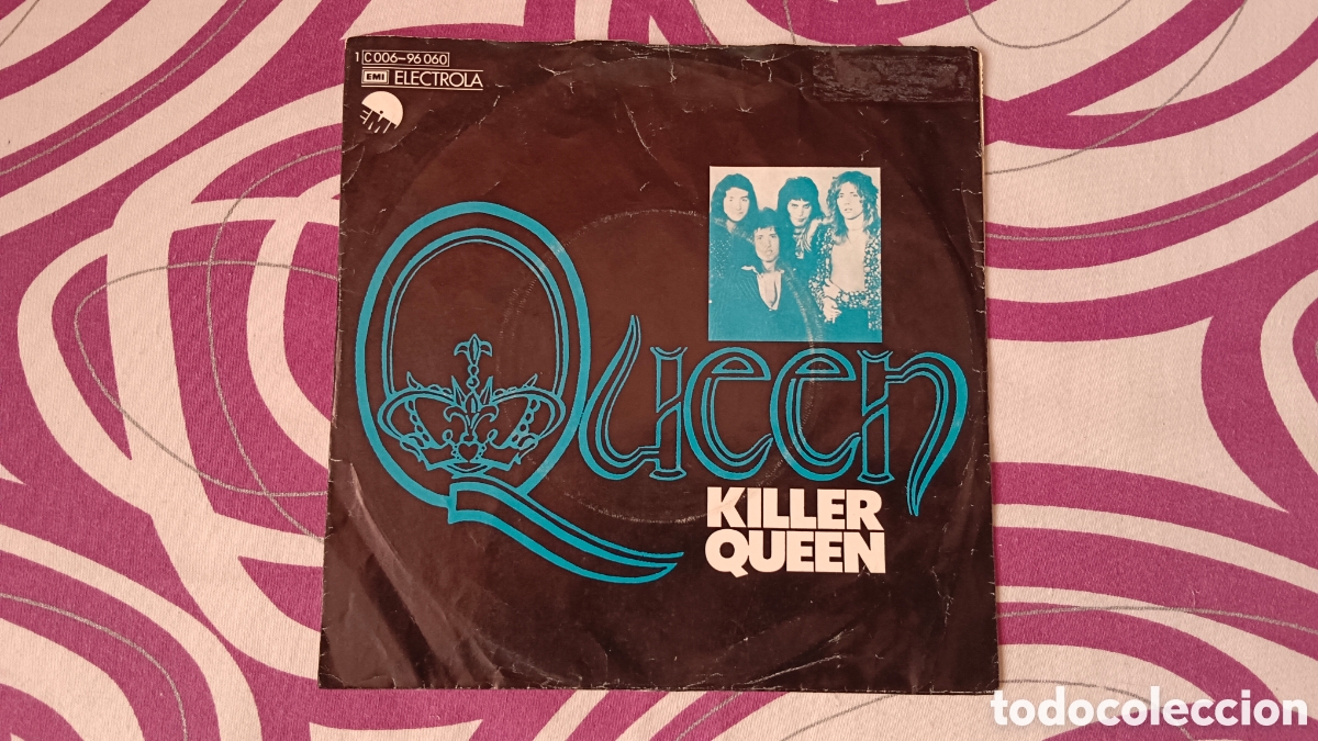 Discos de vinilo: Queen &ndash; Killer Queen 7&rdquo; Alemania - Foto 1