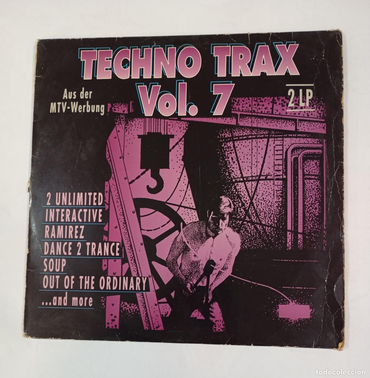 Discos de vinilo: TECHNO TRAX VOL. 7. DOBLE LP. TDKDA85 - Foto 1