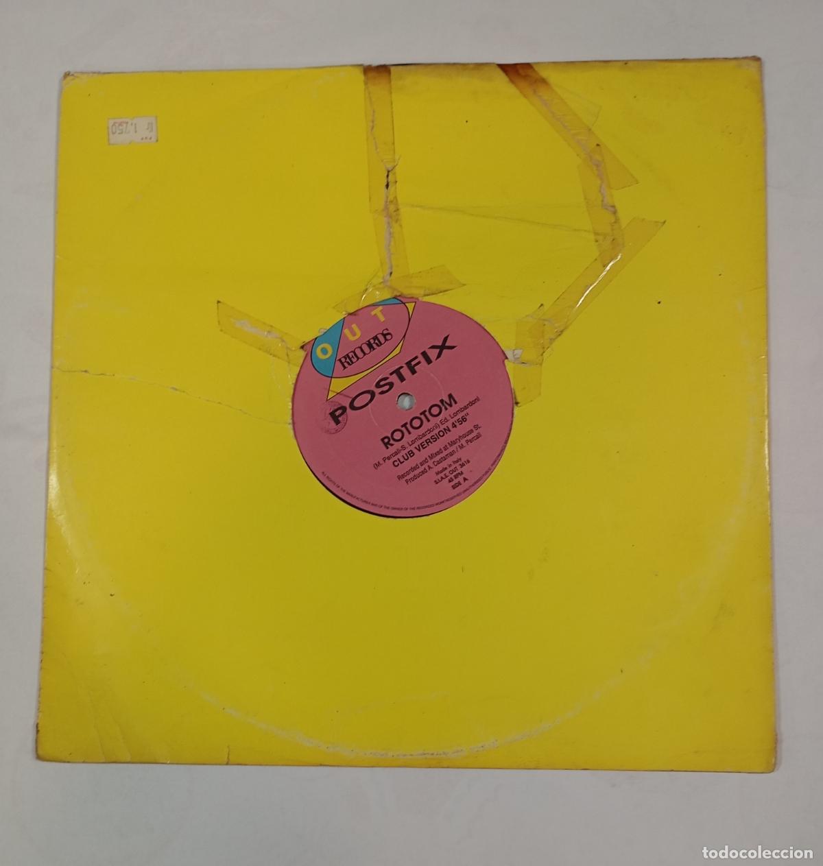 Discos de vinilo: POSTFIX ROTOTOM. KASTIGO VERSION. MAXI-SINGLE. TDKDA85 - Foto 2
