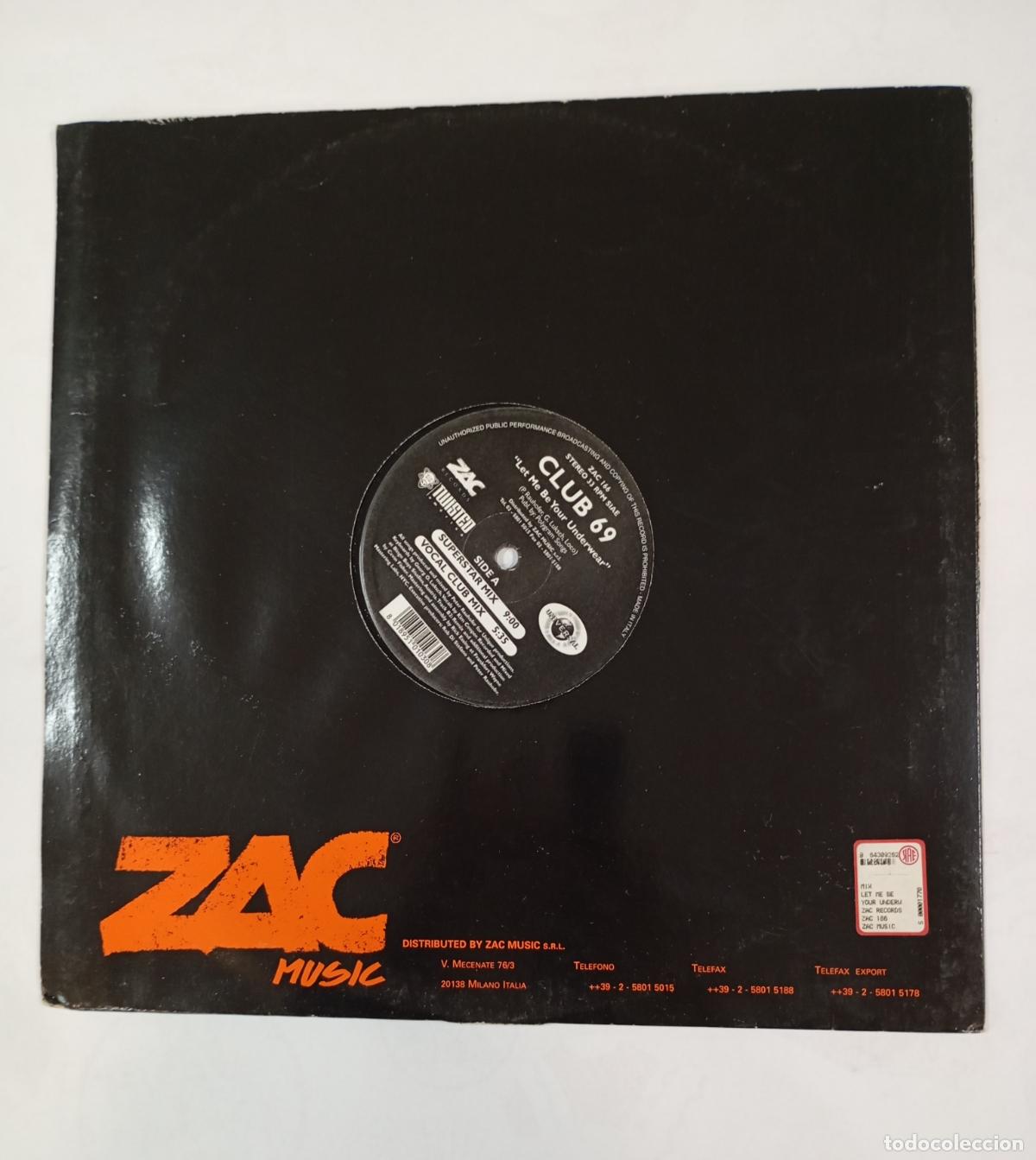 Discos de vinilo: CLUB 69. ALWAYS UNIQUE. MAXI-SINGLE. TDKDA85 - Foto 2