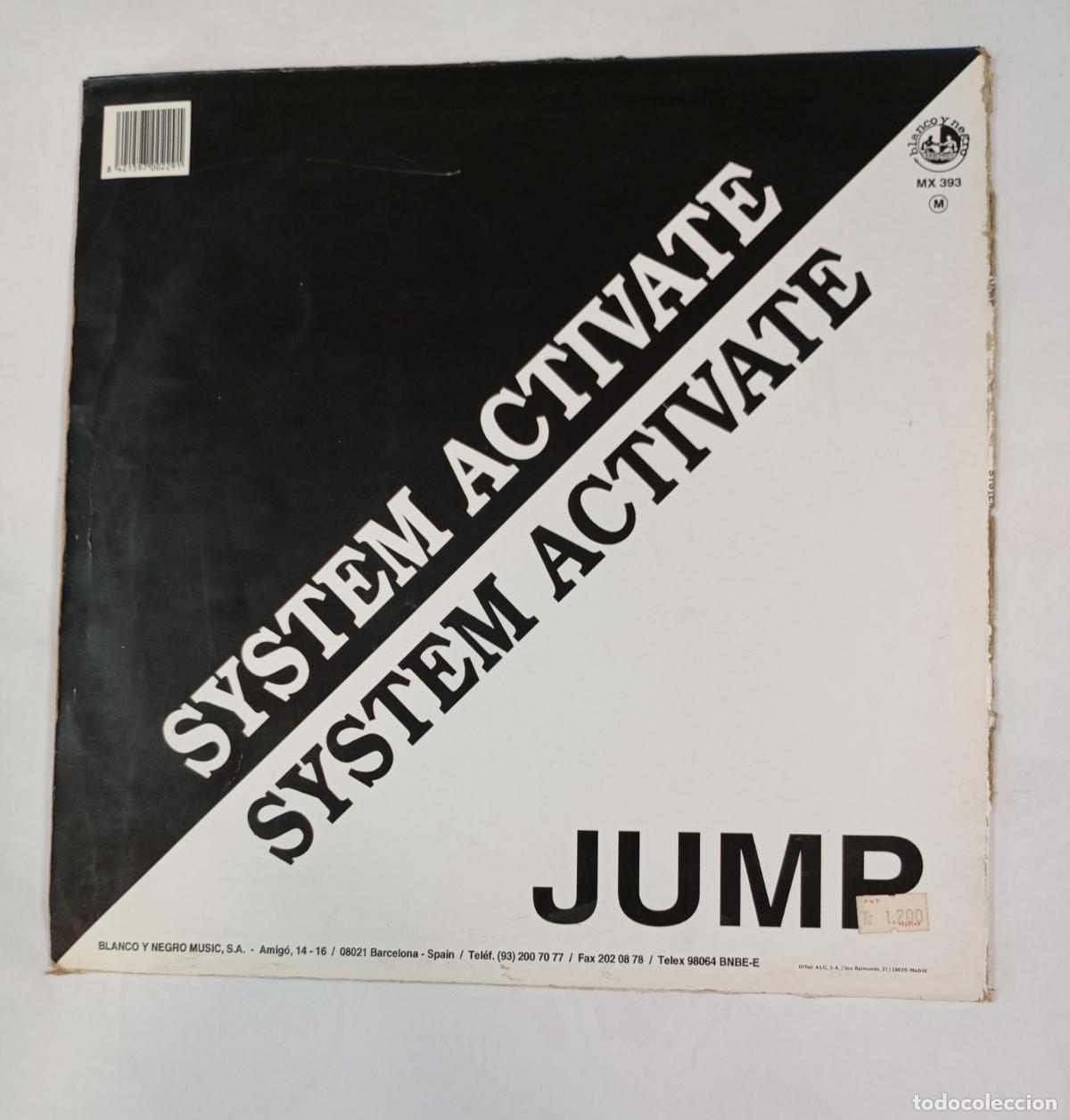 Discos de vinilo: System Activate &lrm;&ndash; Jump. MAXI-SINGLE. TDKDA85 - Foto 2