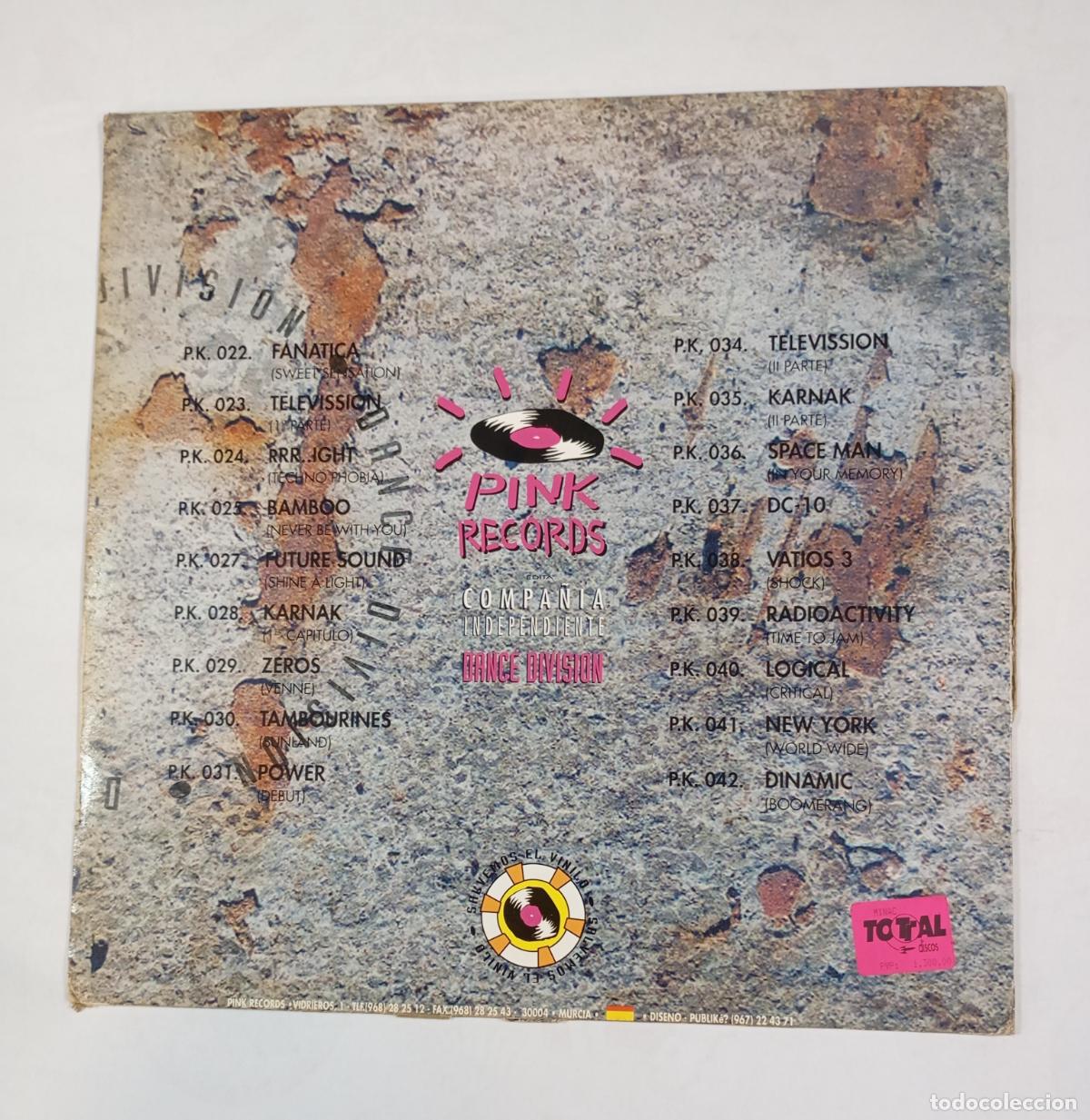 Discos de vinilo: DYNAMIC. BOOMERANG. EFECTIVE. MAXI-SINGLE. TDKDA85 - Foto 2