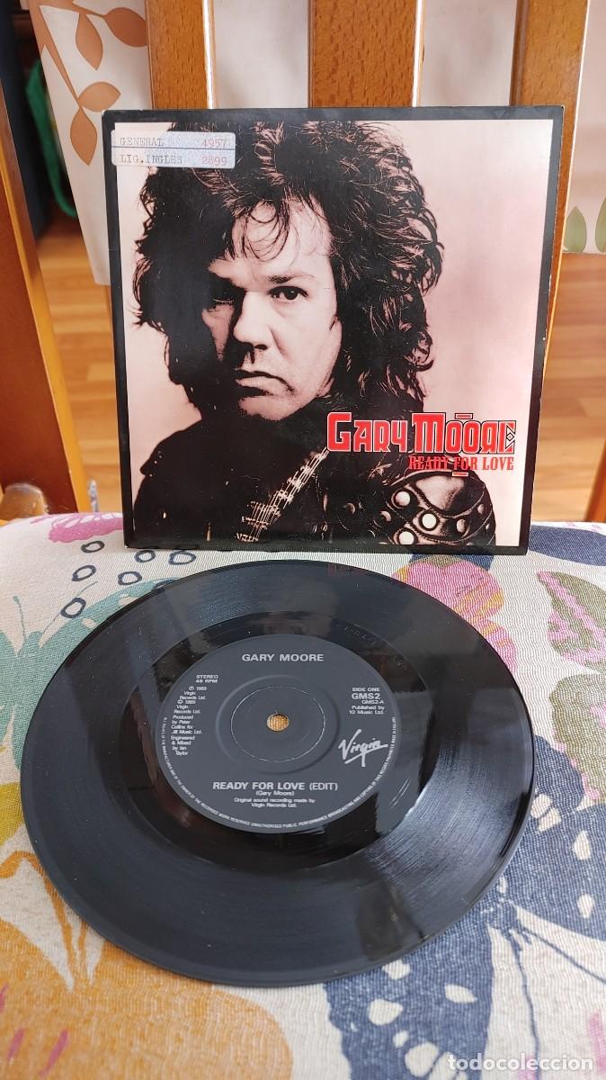 Discos de vinilo: GARY MOORE-SINGLE READY FOR LOVE - Foto 1