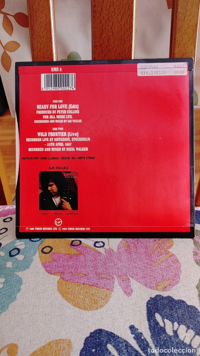 Discos de vinilo: GARY MOORE-SINGLE READY FOR LOVE - Foto 2