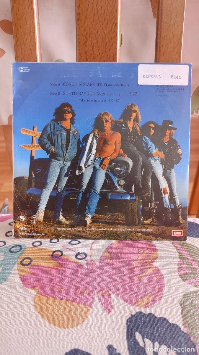 Discos de vinilo: GREAT WHITE-SINGLE CONGO SQUARE - Foto 2