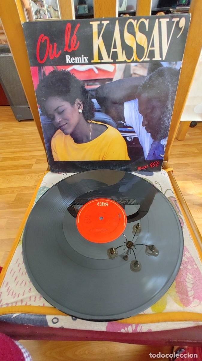 Discos de vinilo: KASSAV-MAXI OU LE-REMIX 1990 - Foto 1