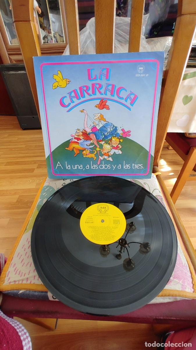 Discos de vinilo: LA CARRACA-LP A LA UNA A LAS DOS Y A LAS TRES - Foto 1