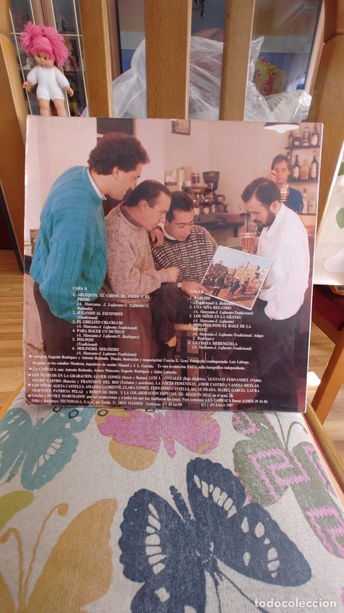 Discos de vinilo: LA CARRACA-LP A LA UNA A LAS DOS Y A LAS TRES - Foto 2