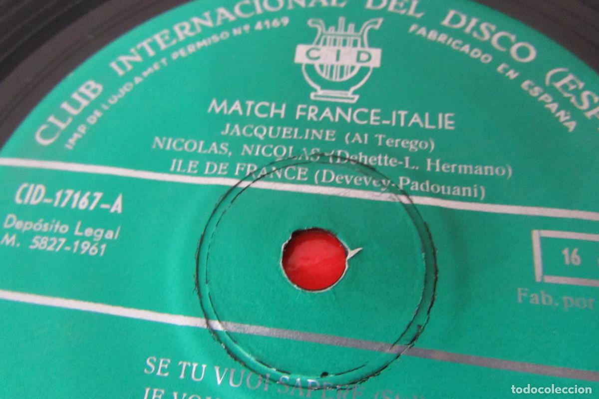Discos de vinilo: CLUB INTERNACIONAL DEL DISCO..JACQUELINE..NICOLAS.. - Foto 6