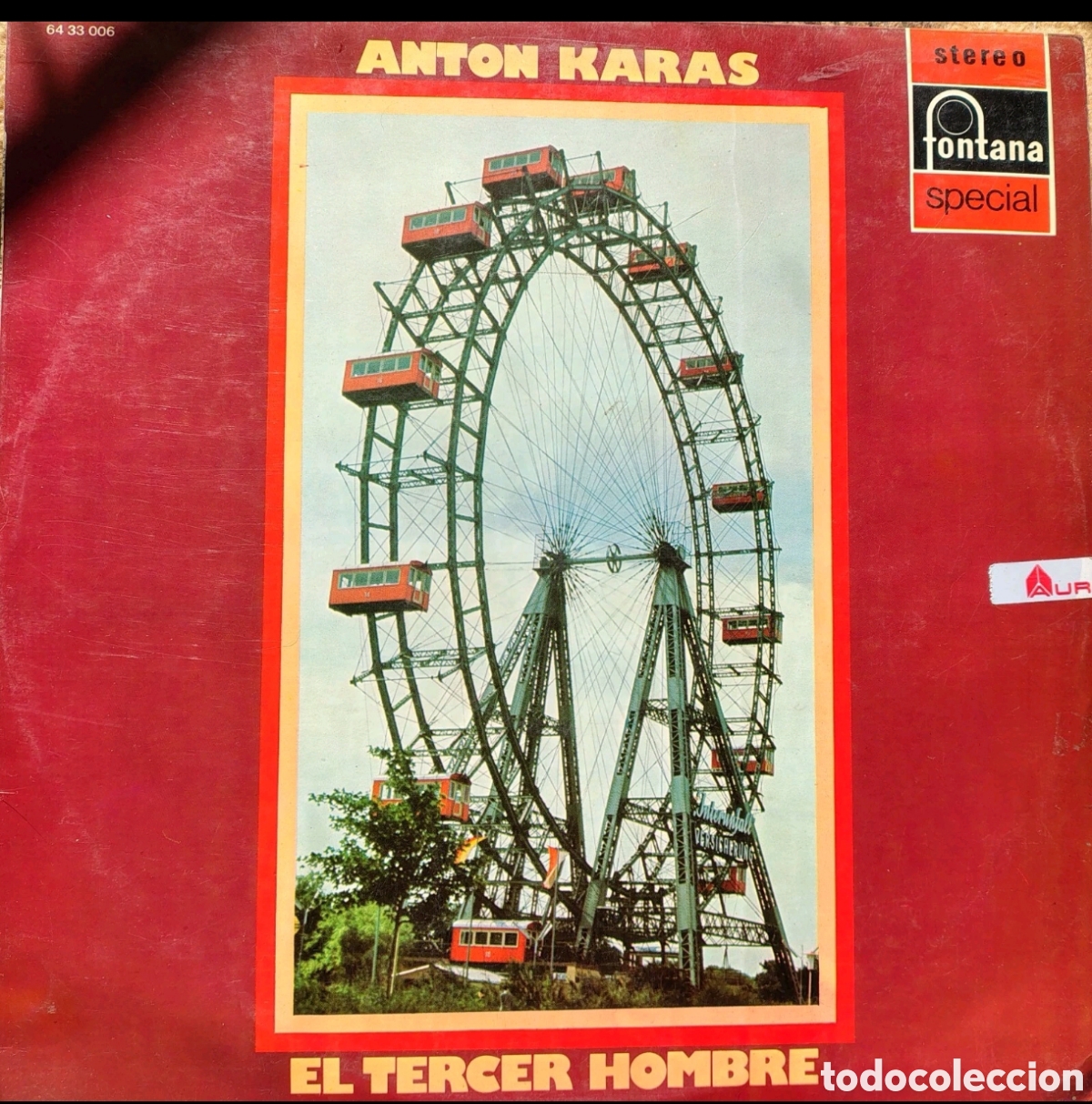 Discos de vinilo: Anton Karras: El tercer hombre - Foto 1